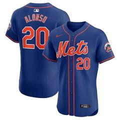 Pete Alonso New York Mets 2nd Elite Jersey Royal