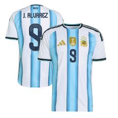 Julian Alvarez Jersey #9 Argentina 2026 National Team Soccer Home
