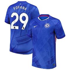 Wesley Fofana #29 Chelsea 2025-26 Home Match Jersey  Blue