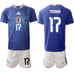 Japan #17 TANAKA Jersey National Team x World Cup 2026 Home Bl...