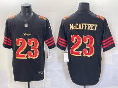 Christian McCaffrey #23 Limited Jersey 2025 Rivalries Black