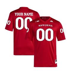 Custom Rutgers Scarlet Knights Jersey Name and Number College ...