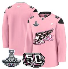 Team Jersey Washington Capitals 50th 2018 Stanley Cup Champion...
