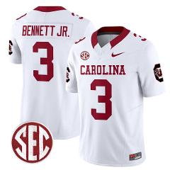 Mazeo Bennett Jr Jersey #3 Carolina 1980 Throwback Rebrand 202...