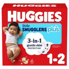 Huggies Plus Diapers Size 1-2