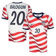 Folarin Balogun Jersey #20 USMNT 2026 World Cup Match Stitched...