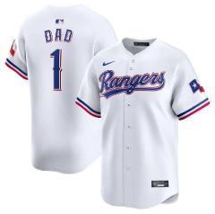 Texas Rangers #1 Dad Home Limited Jersey White