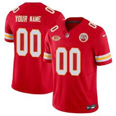 Mens womens youth Chiefs #00 Custom 2023 F.U.S.E. Vapor Untouc...