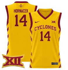 Jeff Hornacek Jersey #14 Iowa State 2024 Lightweight Basketbal...