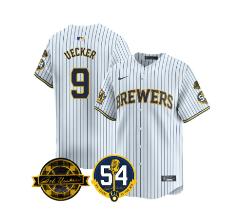 Bob Uecker Jersey #9 Milwaukee Brewers 2025 Bob Uecker, 54 Sea...