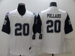 Cowboys #20 Tony Pollard Reflective Jersey Black Any Size