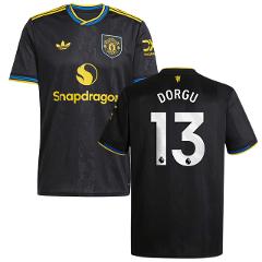 Patrick Dorgu 13 Manchester United 2025-26 Third Match Jersey ...