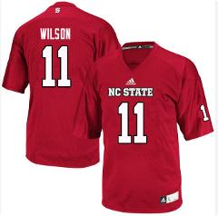 Men's Payton Wilson Jerseys #11 NC State Wolfpack College Foot...