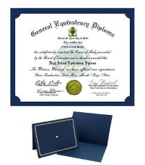 Ged High School Diploma Personalized Novelty Diplomas With Fre...