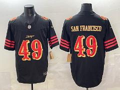 San Francisco #49 Limited Jersey 2025 Rivalries Black