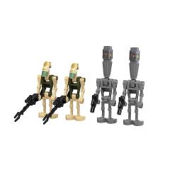 4pcs Star Wars IG-88 & AAT Driver Droid Minifigures