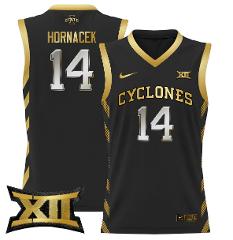 Jeff Hornacek Jersey #14 Iowa State 2024 Lightweight Basketbal...