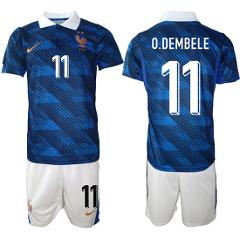 France #11 O.DEMBELE Jerseys National Team x World Cup 2026 Ho...