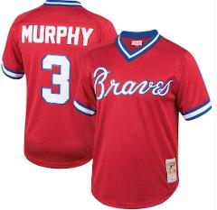 Dale Murphy Atlanta Braves Cooperstown Collection Jersey Red