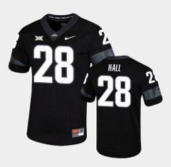 Iowa State Cyclones #28 Breece Hall Black Stitched Game Jersey