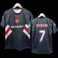 David Beckham Manchester United Retro Men Jersey  Black