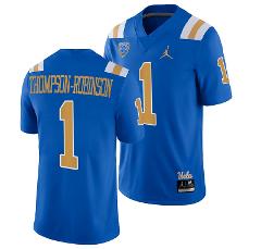 UCLA Bruins Dorian Thompson Robinson Jersey #63 Blue College F...
