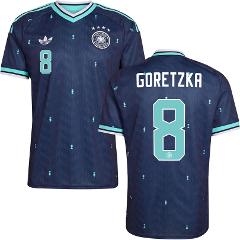 Germany Leon Goretzka #8 Away 2026 World Cup Jersey Fan Version