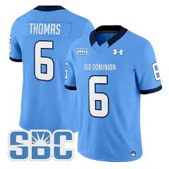 Ja'Cory Thomas Jersey #6 Old Dominion Monarchs 2025 Vapor Stit...
