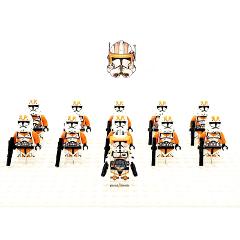 11PCS Star Wars Commander Cody 212th Clone Troopers Minifigures