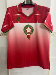 Morocco 1994-1995 Home Retro Jersey  Men Red