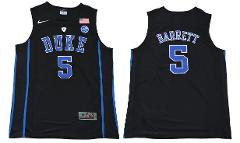 Duke Blue Devils #5 Barrett Basketball NCAA Basketball Jersey ...