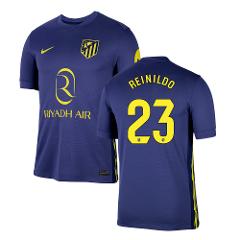 Reinildo Mandava 23 Atltico de Madrid 2025-26 Away Match Jerse...