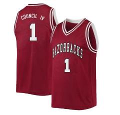 Ricky Council IV Jersey Arkansas Razorbacks College Basketball...