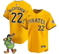 Andrew Mccutchen Jersey #22 Pittsburgh Pirates Pirate Parrot P...