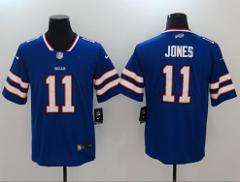 Mens Julio Jones #11 Football Replica Jersey Blue