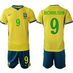 Brazil #9 RICHARLISON Jersey National Team x World Cup 2026 Ho...