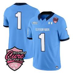 Team Jersey 1 Old Dominion Monarchs 2025 Cure Bowl Limited Sti...