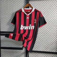 AC Milan 2009-2010 Home Retro Jersey  Men