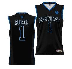Devin Booker Jersey #1 Kentucky Wildcats NIL Basketball Lightw...