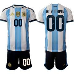 Argentina Custom Any Name And Number Jersey Team World Cup 202...
