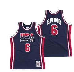 Patrick Ewing #6 1992 Team Usa Basketball Jersey
