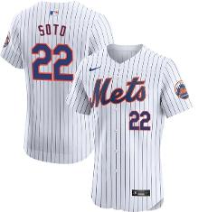 Juan Soto New York Mets Home Elite Jersey White