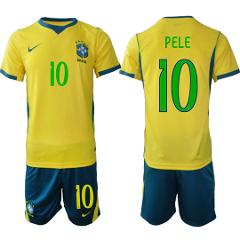Brazil #10 PELE Jersey National Team x World Cup 2026 Home On ...