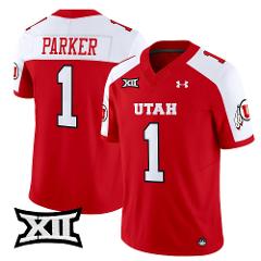 Wayshawn Parker Jersey #1 Utah Utes 2025 Vapor Limited Stitche...