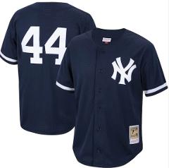 Reggie Jackson New York Yankees Cooperstown Collection Button-...