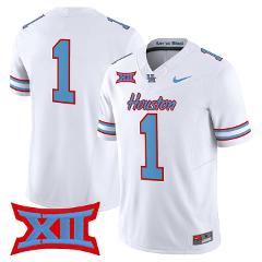 Team Jersey #1 Houston Cougars 2025 Oilers Inspired Limited St...
