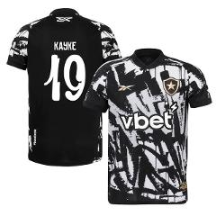 Kayke #19 Botafogo 2025-26 Fourth Jersey  Black
