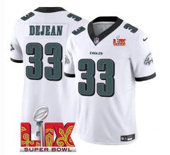 Philadelphia Eagles Cooper DeJean White 2025 Super Bowl LIX Pa...