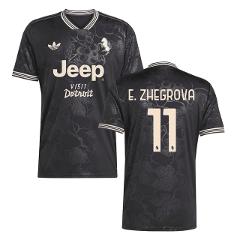 Edon Zhegrova 11 Juventus 2025-26 Third Match Jersey  Black