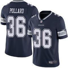 Cowboys #36 Tony Pollard Limited Jersey Navy Any Size